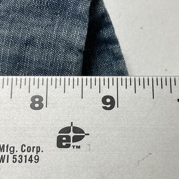 J Crew Stanton Shorts Mens Size 38 Blue 100% Cotton 8.5" Inseam BROKEN BUTTON - Picture 11 of 11